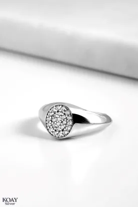 Plain Oval Zircon
