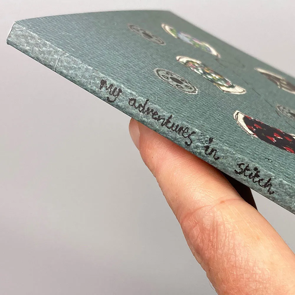 Sewing A5 notebook