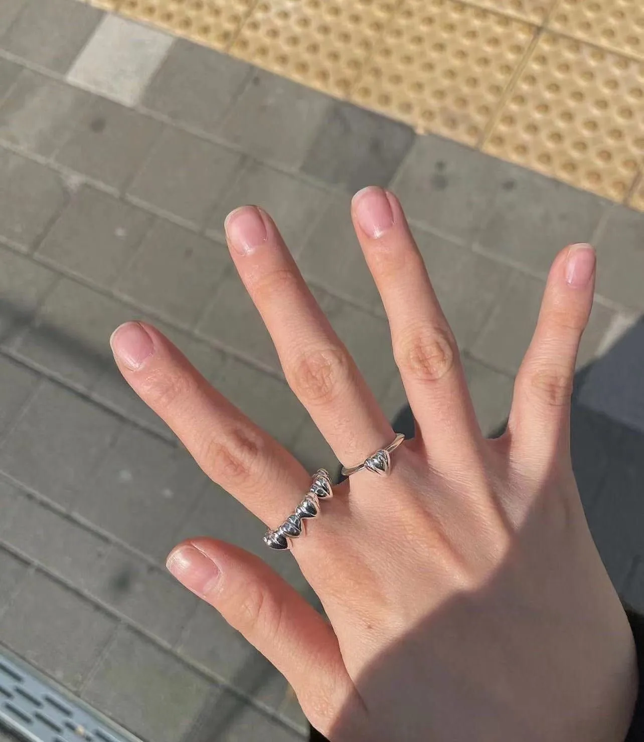 Single Love Heart Ring