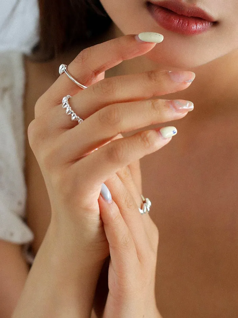 Single Love Heart Ring