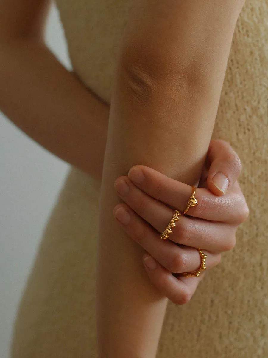 Single Love Heart Ring
