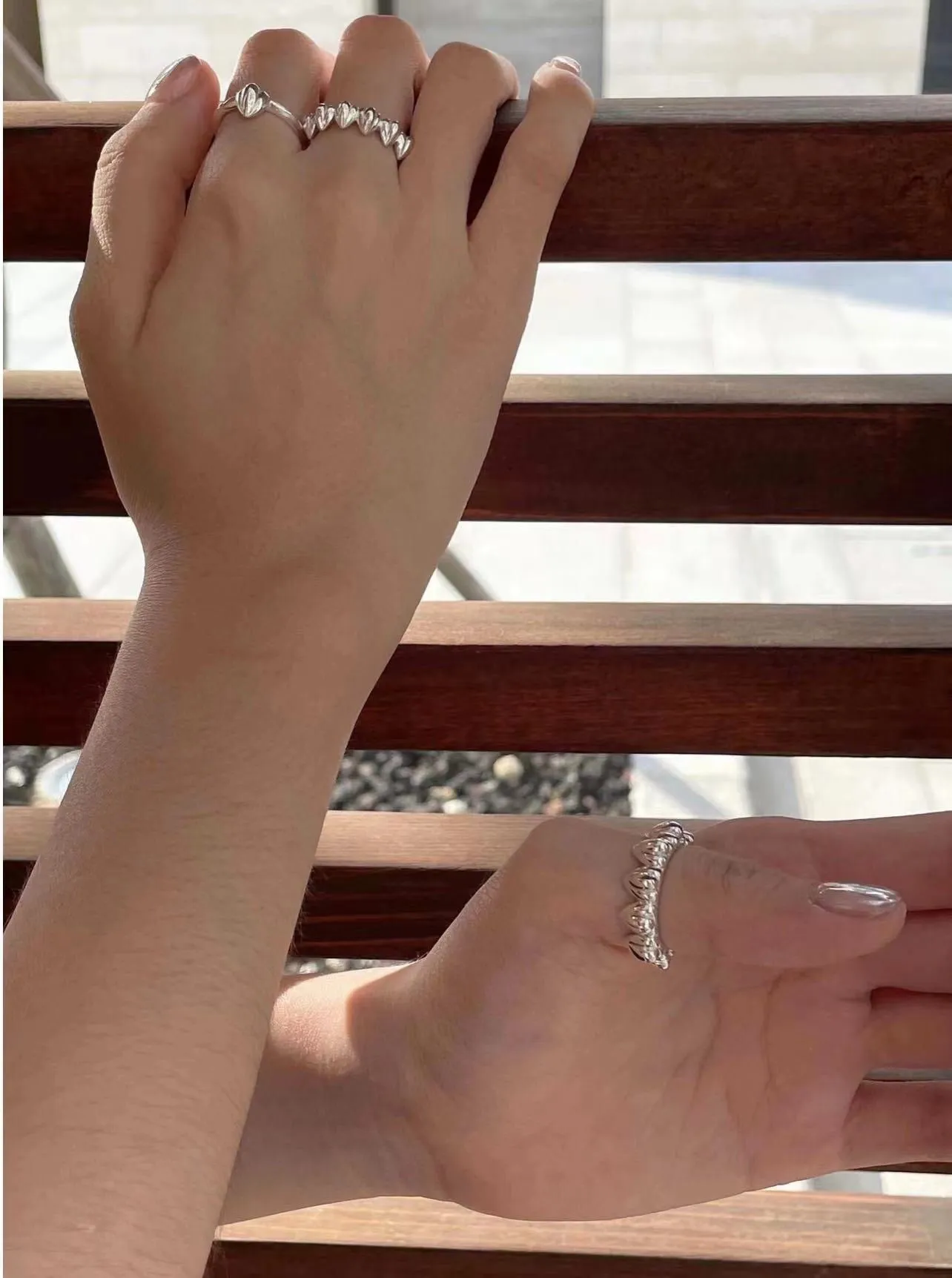 Single Love Heart Ring