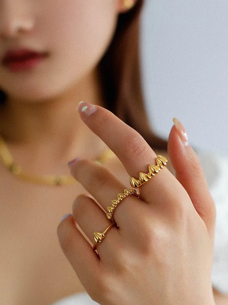Single Love Heart Ring