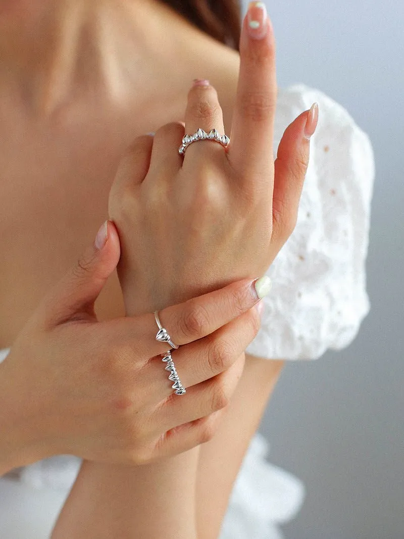 Single Love Heart Ring