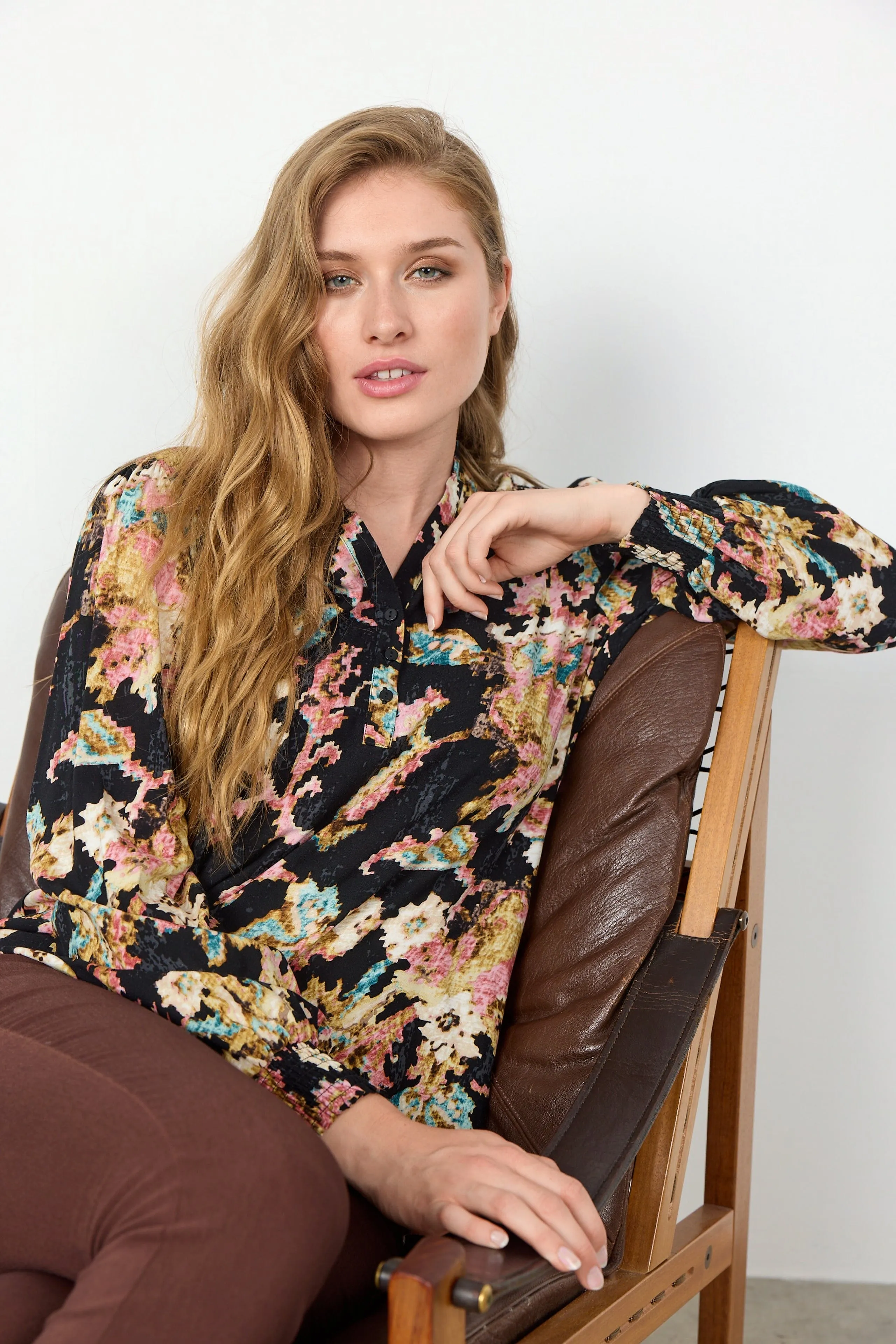Soya Concept Printed Blouse Multi
