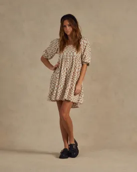 The Naomi Dress by Rylee   Cru - Sand Check