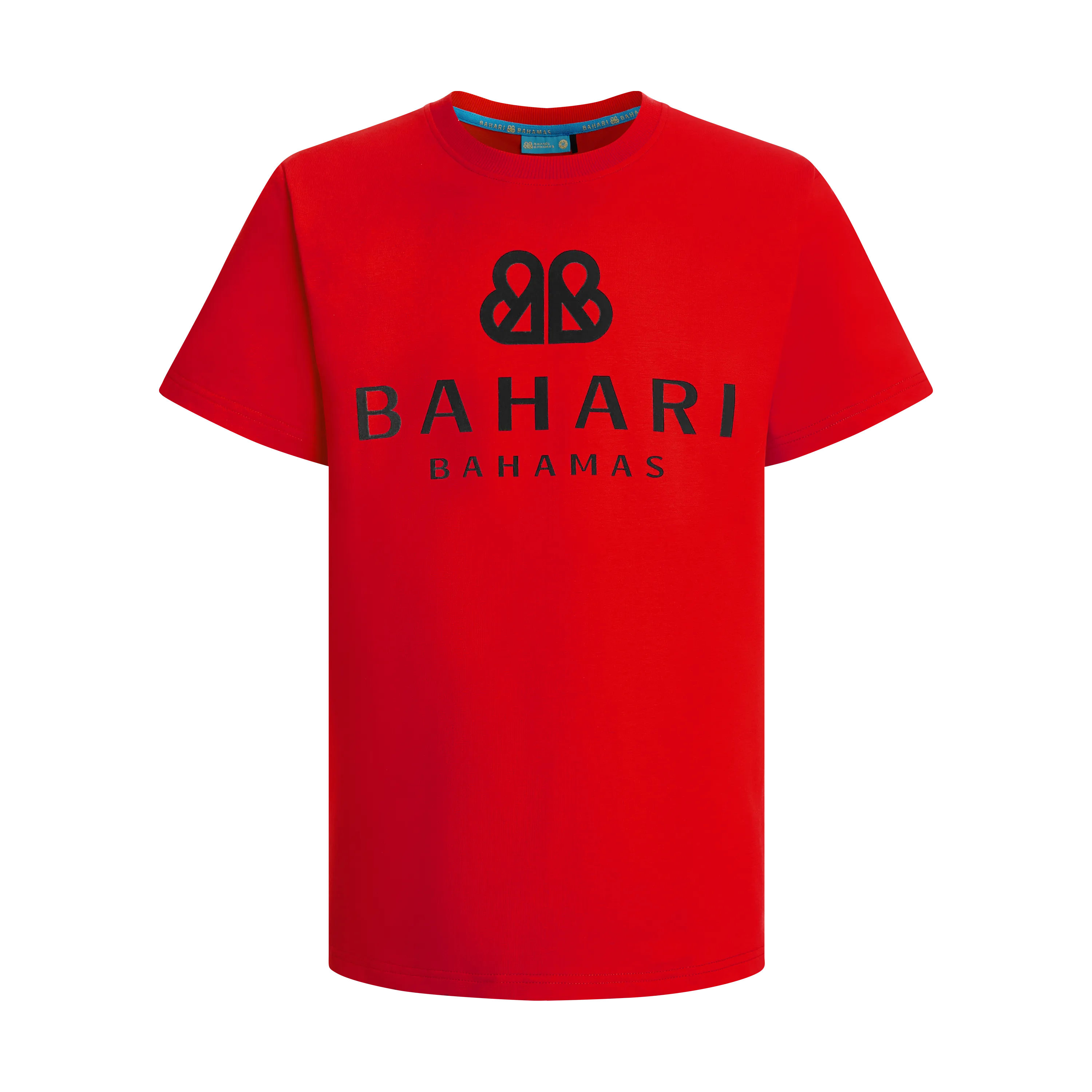 THE SUEDE LOGO TEE-RED