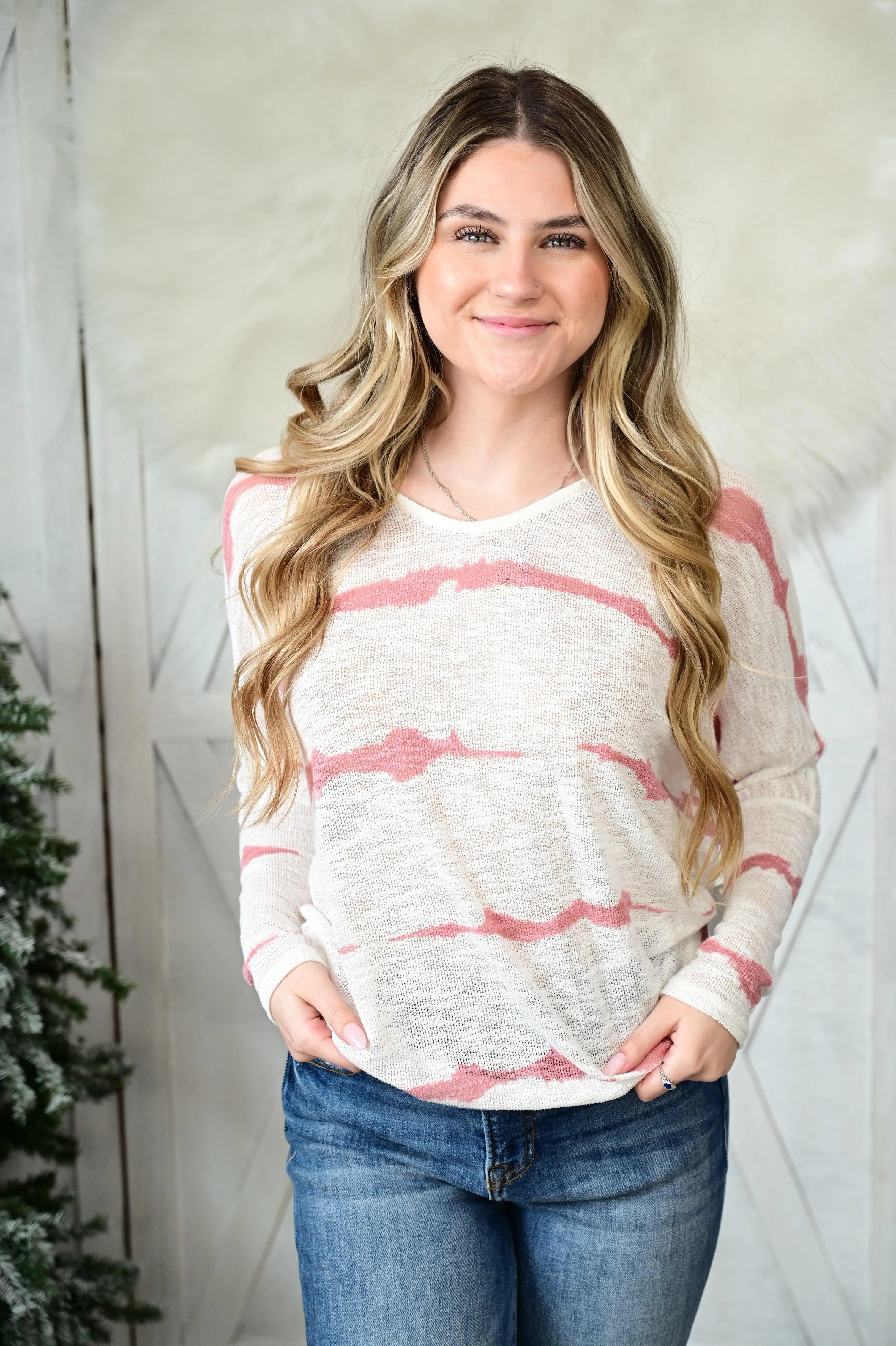 Tie Dye Dolman Sleeve Top