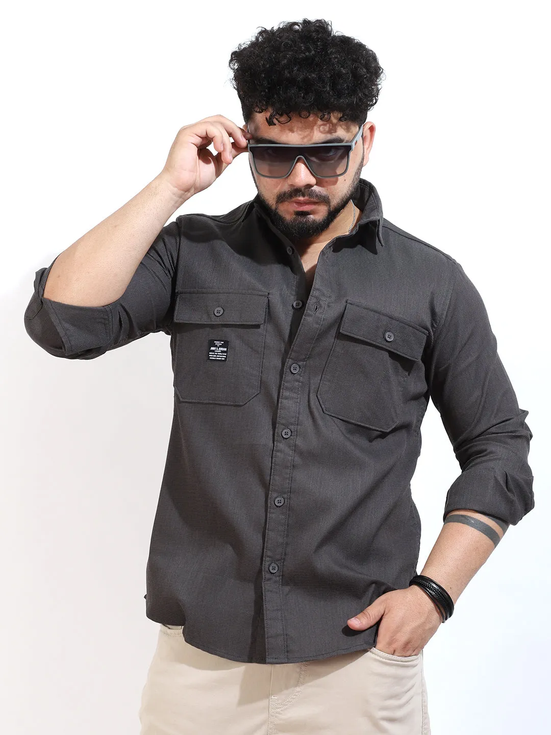 Triosnap Dark Grey Shirt
