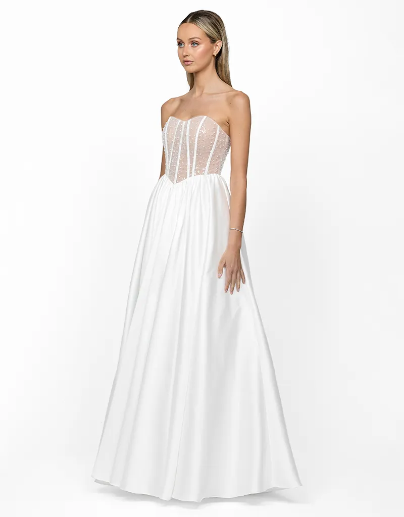 VIVIEN STRAPLESS BALL GOWN B63D23L