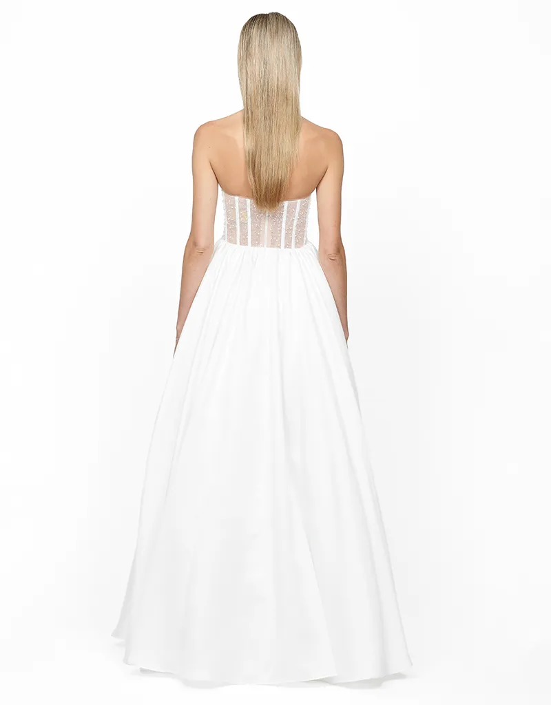 VIVIEN STRAPLESS BALL GOWN B63D23L