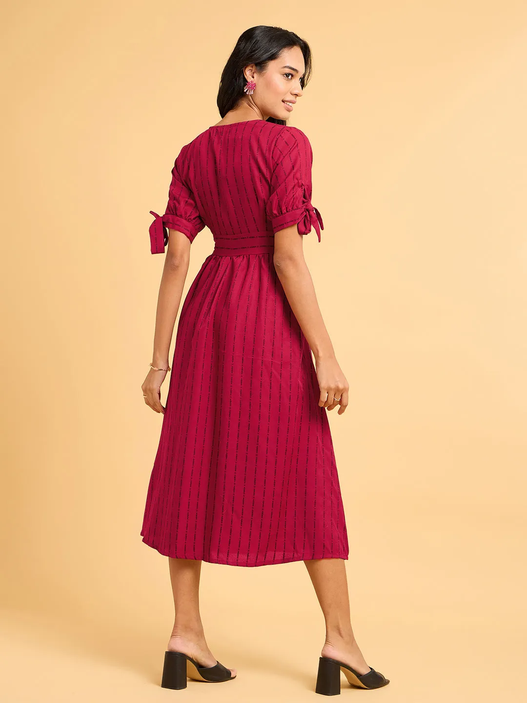Whispers of Wilderness Fit And Flare Dress